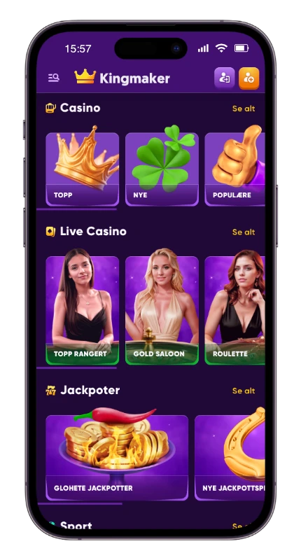 kingmaker casino Gameplay